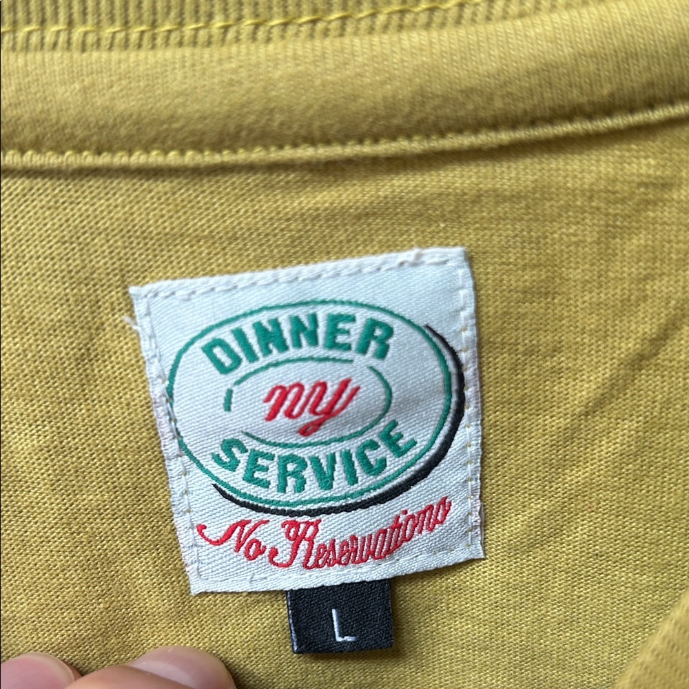 NWOT Dinner Service NY Long Sleeve Tee - Picture 2 of 7